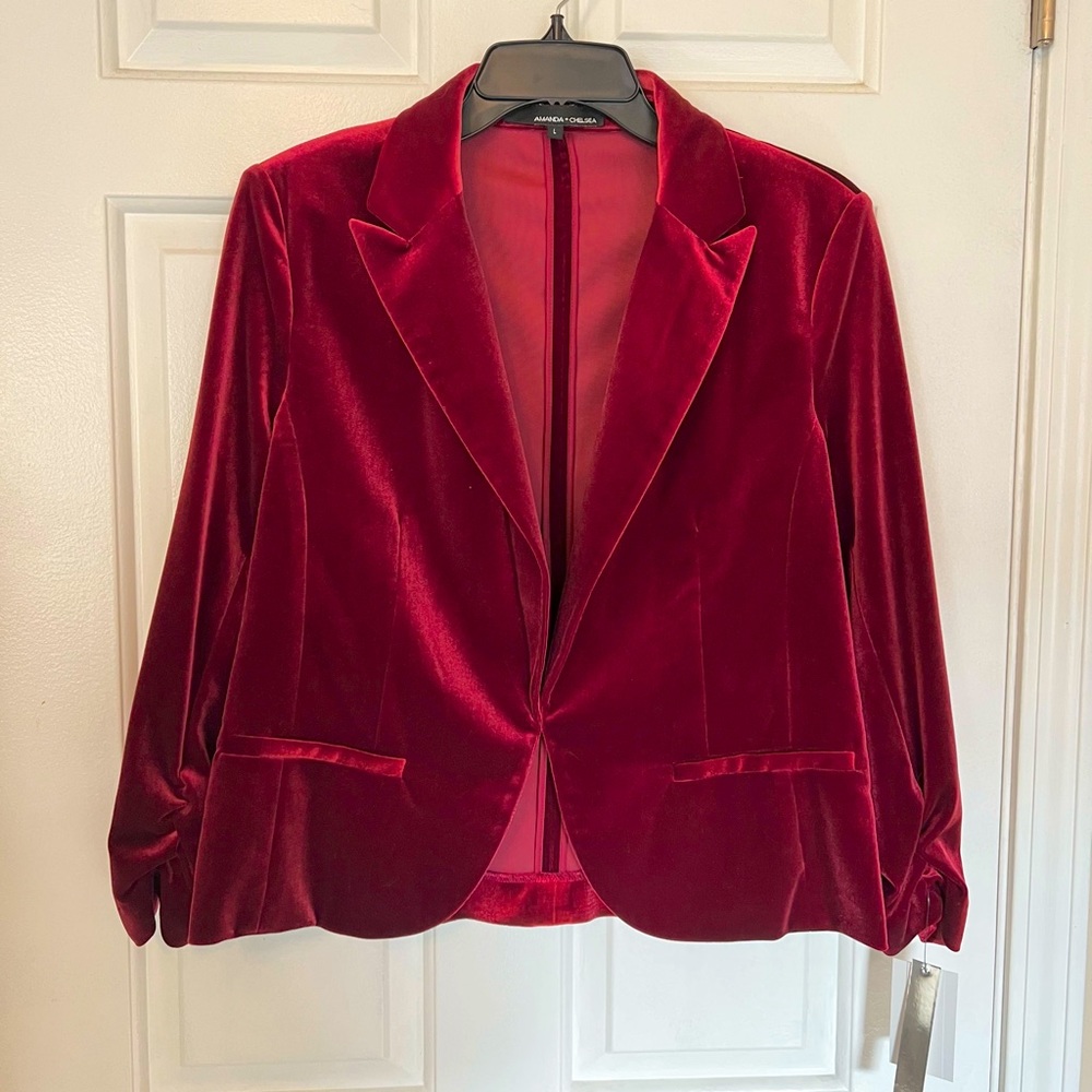 Red Velvet Amanda & Chelsea Blazer